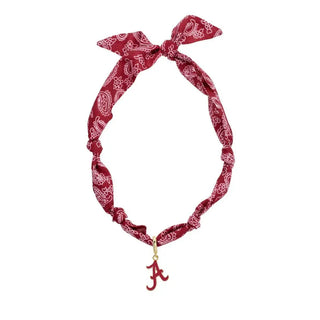 College Bandana Scarf Necklace