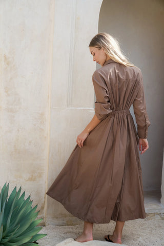 Emma Dress, Espresso