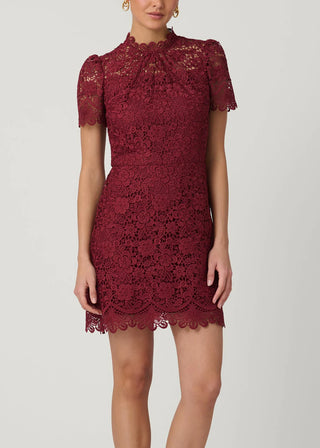 Ella Dress, Burgundy