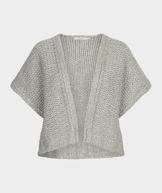 Cardigan Gilet, Light Grey