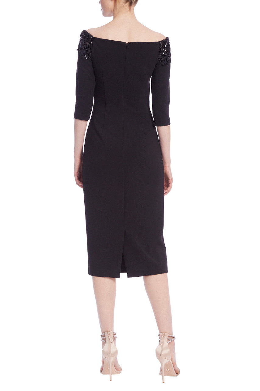 Badgley Mischka womens Embroidered, 2, Black, Women's Badgley Mischka womens Embroidered, 2, Black, Women's