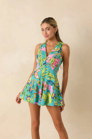 Kiki Romper, Fleur Real
