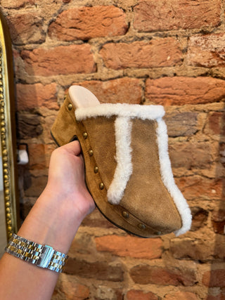 Greer, Tan Suede