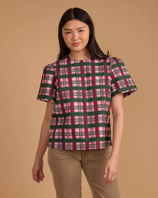 Jamie Top, Party Plaid
