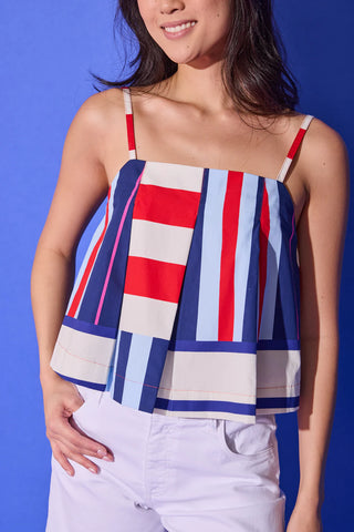 Reed Top, Maritime Stripe