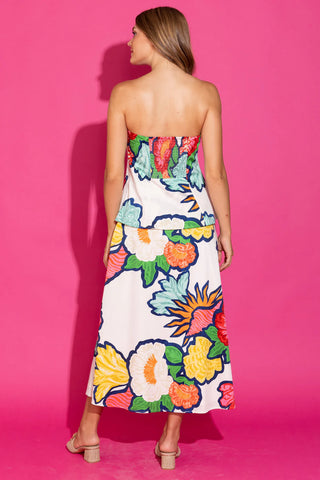Brooks Dress, Cloud Bouquet