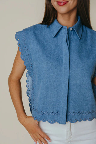 Summer Top, Denim