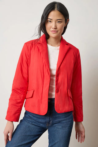 Padded Blazer, Ruby
