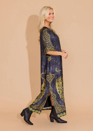 Delaney Dress, Pouncing Panther