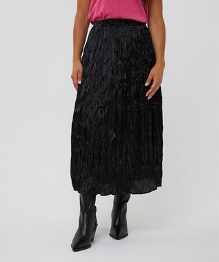 Skirt Plisse, Black