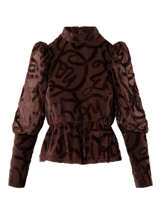 Zoe Top, ROPE Velvet Burnout