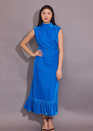 Estelle Dress, Sapphire