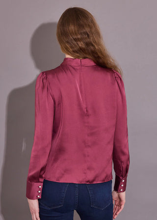 Scarlett Top, Mulberry