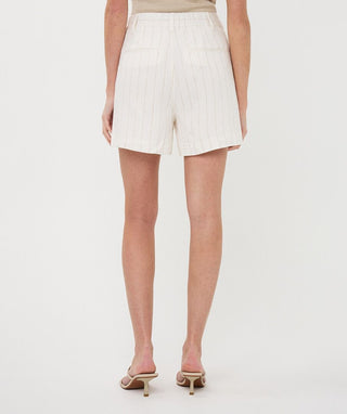 Shorts Linen, Off White/Sand