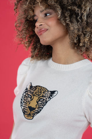 Crewneck Knit, Sandshell