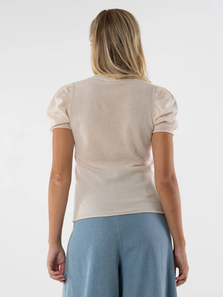 Crewneck Knit, Sandshell