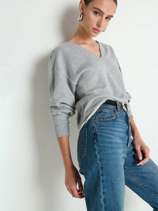Tommie Sweatshirt, Heather Grey